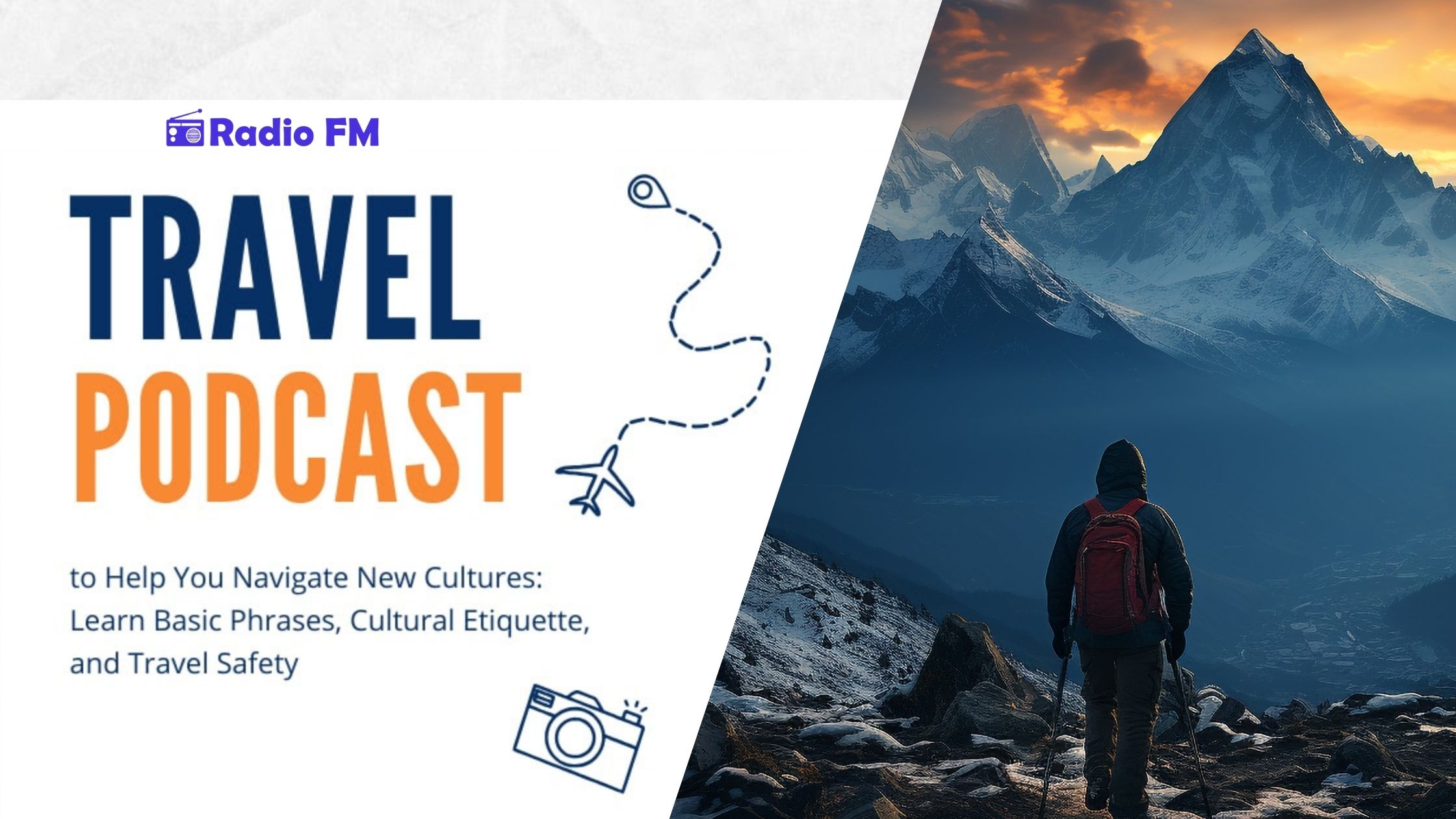 Travel Podcasts to Help You Navigate New Cultures: Learn Basic Phrases, Cultural Etiquette, and Travel Safety.